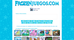 Desktop Screenshot of frozenjuegos.com